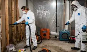 Mold remediation service widget for water damage repair in Waco, TX